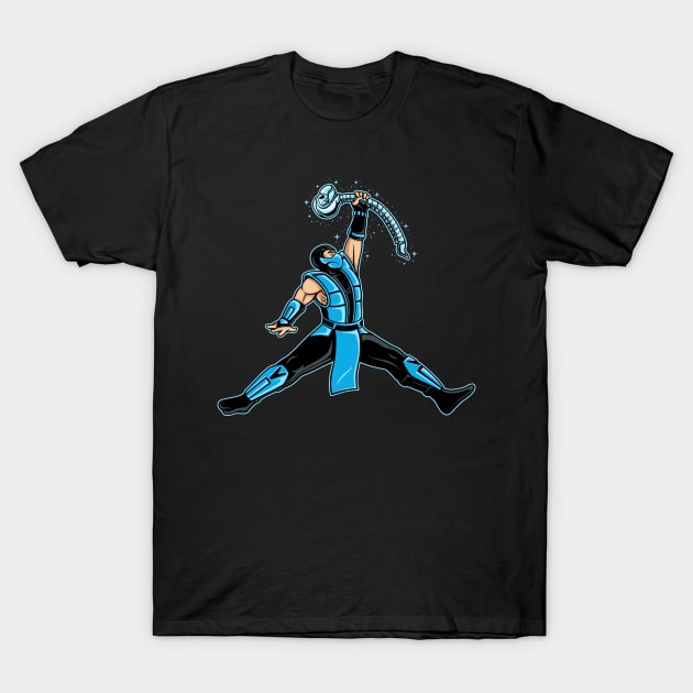 Air Ninja - Ice (Artwork) T-Shirt by yellovvjumpsuit